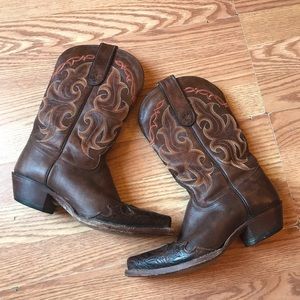 Tony Lama Snip Toe Boots